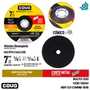 DISCO PARA CORTE EN METAL 7" EXTRA FINO COVO