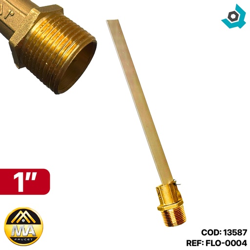 [13587] VARILLA 1" PARA FLOTADOR METALES ALEADOS