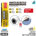 CINTA DE ALUMINIO DE BUTILO 50CM X 10M COVO