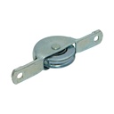 RUEDA PARA MUEBLES CON CANAL DH-19MM