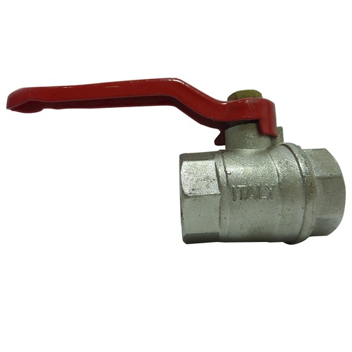 [0657] VALVULA CROMADA 1" CIERRE RAPIDO