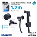 REGADERA PARA BANO TIPO BIDET GRIVEN BLACK
