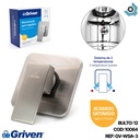 LLAVE PARA DUCHA 1/2" MONOMANDO SATINADA GRIVEN