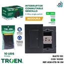 APAGADOR INDIVIDUAL 3 WAY NEGRO TROEN