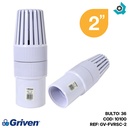 CHEQUE 2" DE PVC CON ROSCA GRIVEN