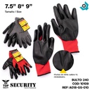 GUANTES DE TRABAJO 7.5" 8" 9" SECURITY