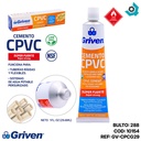 SOLDADURA CPVC PARA AGUA CALIENTE 1ONZ GRIVEN