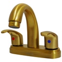 GRIFERIA PARA LAVAMANOS 4" CUELLO CURVO GRIVEN