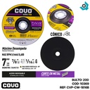 DISCO PARA CORTE 7" DE METAL COVO PRO