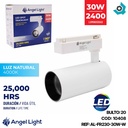 LAMPARA DE TECHO SPOT PARA RIEL 30W COLOR BLANCO ANGEL LIGHT