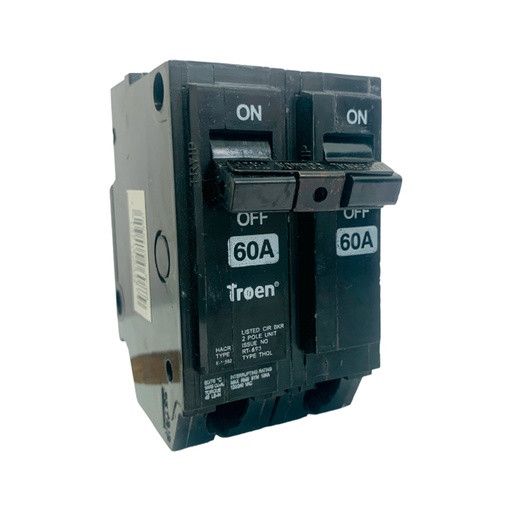 [10424] BREAKER PARA EMPOTRAR 2P X 60AMP TROEN