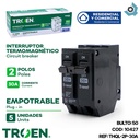 BREAKER PARA EMPOTRAR 2P X 30AMP TROEN