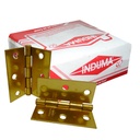 BISAGRA NUDO 3" X 3" DORADA CALIBRE 16 INDUMA