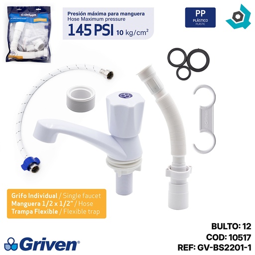 [10517] KIT PARA LAVAMANOS GRIVEN