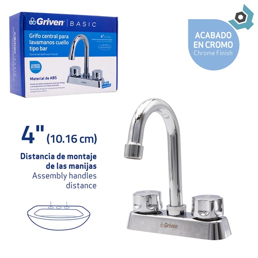 [10518] GRIFERIA PARA LAVAMANOS GRIVEN BASIC