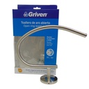 TOALLERO DE MANO DE ARO ABIERTO SATINADO GRIVEN