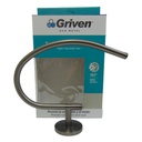 TOALLERO DE MANO DE ARO ABIERTO GRIVEN GUN METAL