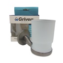 SOPORTE PARA CEPILLOS GRIVEN GUN METAL