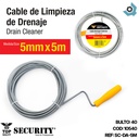 CABLE DESTAPA CANERIA 5MM X 5M SECURITY