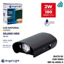 LAMPARA DE PARED 2W LUZ NATURAL ANGEL LIGHT