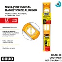 NIVEL PROFESIONAL MAGNETICO DE ALUMINIO 12" COVO