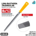 LIMA BASTARDA TRIANGULAR 8 X 19/32" COVO