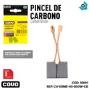 REPUESTO DE PINCEL DE CARBONO PARA ESMERIL ANGULAR 4 1/2"  COVO
