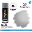 PINTURA EN SPRAY PLATA ALTA TEMPERATURA PRO PAINT