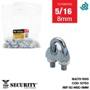 PERROS PARA GUAYAS DE HIERRO 5/16" SECURITY