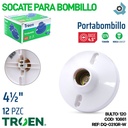 SOCATE PARA BOMBILLOS BLANCO TROEN
