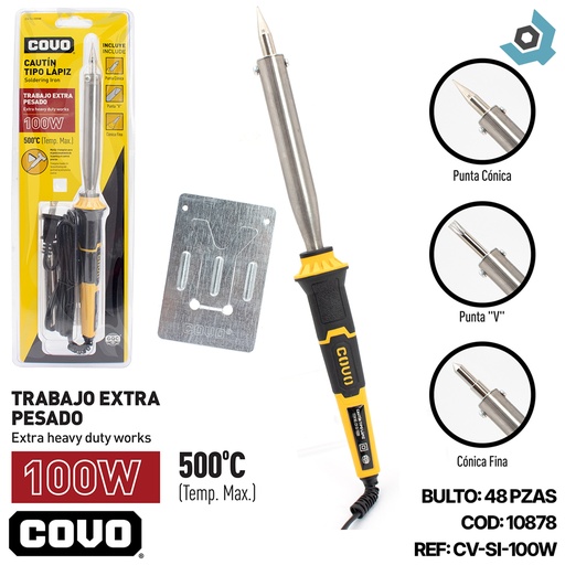 [10878] CAUTIN TIPO LAPIZ 100W COVO