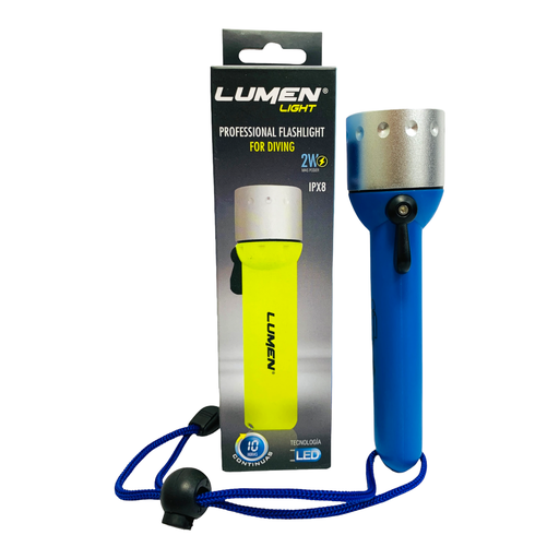 [10939] LINTERNA LED 2W PARA BUCEO LUMEN
