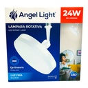 LAMPARA LED ROTATIVA 360 GRADOS 24W LUZ FRIA 6400K ANGEL LIGHT