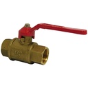 VALVULA 1/2" DE BRONCE AQUA PLUS