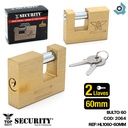 CANDADO 60MM ANTICIZALLA SECURITY