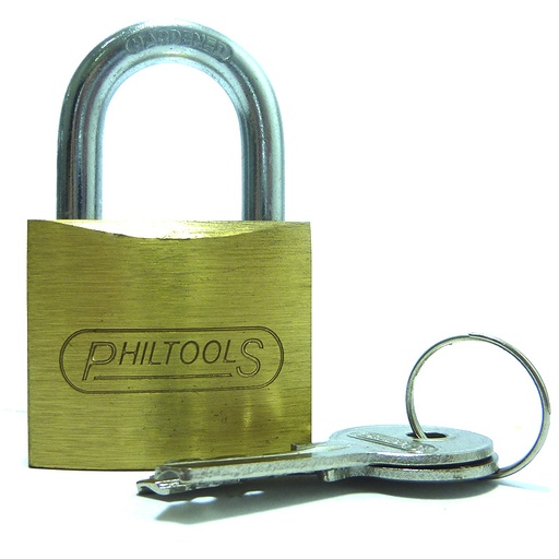 [2552] CANDADO 40MM BRONCE PHILTOOLS