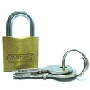 CANDADO 25MM BRONCE PHILTOOLS