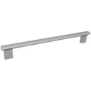 TIRADOR PARA MUEBLES 192MM PLATEADO MATE