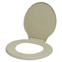 ASIENTO PARA INODORO MARFIL REDONDO RESIMOL