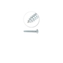 TORNILLO LAMINADO CABEZA PAN 8MM X 1" (16C X 500U) MEJIA