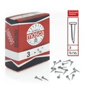 TACHUELA MOSCA 3- 9/16" MEJIA (50X450GRS)