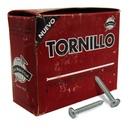 TORNILLO LAMINADO CABEZA PAN 10X1 1/4" MEJIA