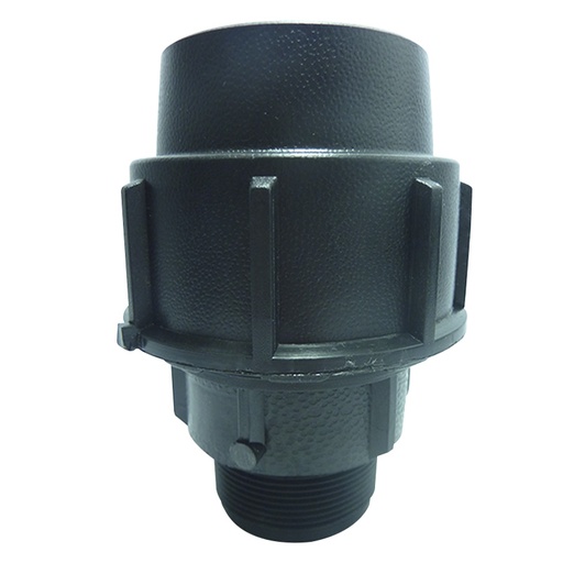 [6868] ADAPTADOR MACHO 63MM 2" SALIDA 2" PARA RIEGO FAPLAST