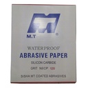 PAPEL DE LIJA DE AGUA 9" X 11" GRANO 120 M.T. EMPAQUE 100PZAS