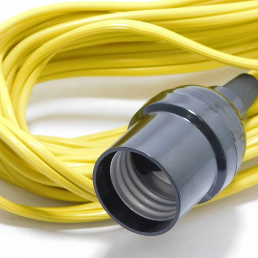 [7083] EXTENSION ELECTRICA CON PORTA LAMPARA TROEN 10M