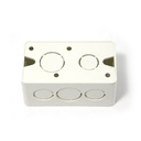 CAJETIN ELECTRICO RECTANGULAR PVC CONDUIT 4 X 2 TUBRICA