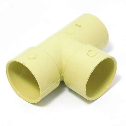 [7144] TEE PVC SANITARIO 50MM EXCXC TUBRICA