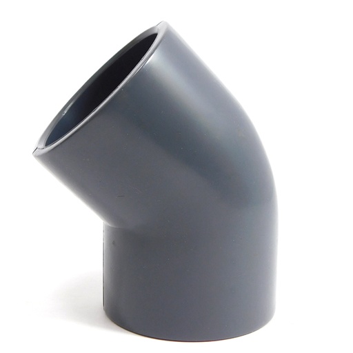 [7235] CODO 45GR PVC PRES SCH 80 2" HS TUBRICA