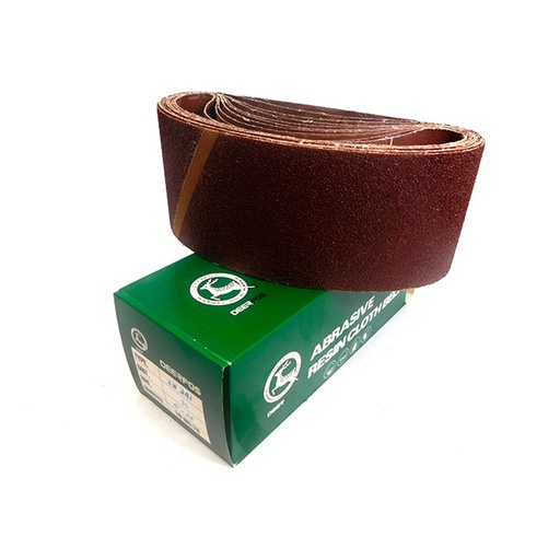 [7421] BANDA DE LIJA 4" X 24" GRANO 36 DEERFOS