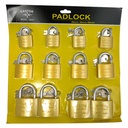 CANDADO DE BLISTER 40-50-60MM CASTOR